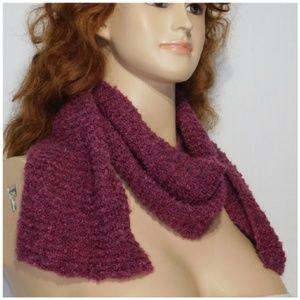 Scarf, multiple wrap around styles. Knit, soft,